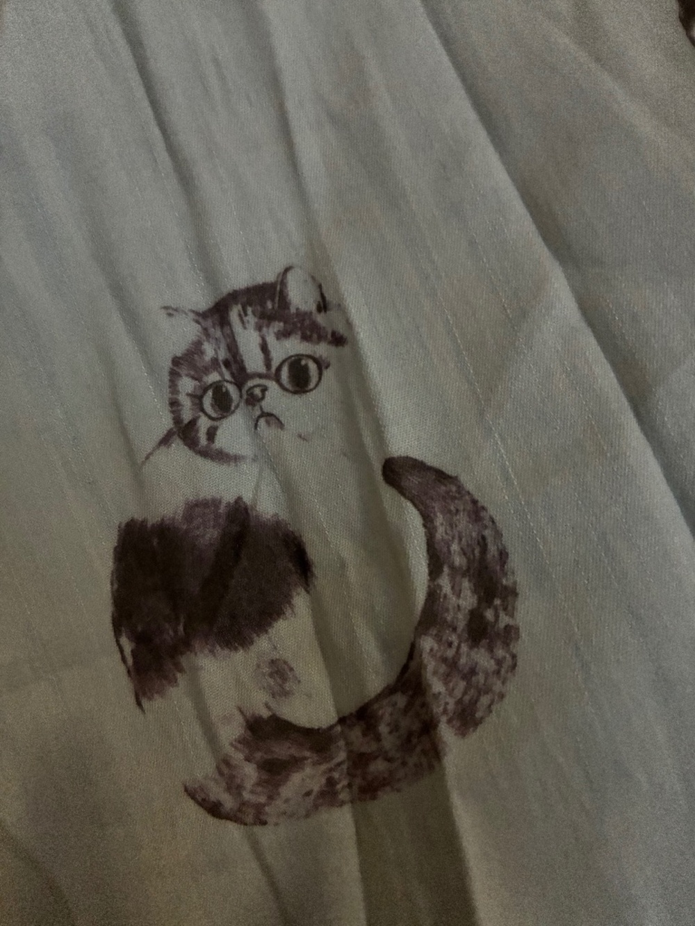 Pepaloves ModCloth Exotic Short Hair Kitty Skirt NWT Med